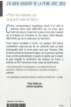 J'ai bien souvent de la peine avec Dieu. Correspondance, Abbé Mugnier