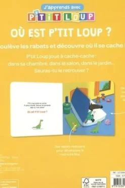 J'apprends avec P'tit Loup. Où est P'tit Loup ?, Orianne Lallemand