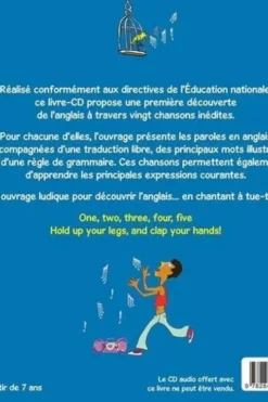 J'apprends l'anglais en chantant. Avec 1 CD audio, Grégoire Vallancien