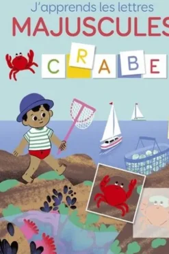 J'apprends les lettres majuscules à la mer, Aurélie Abolivier