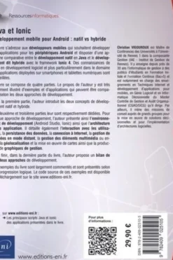 Java et Ionic. Développement mobile pour Android : natif vs hybride, Christian Vigouroux