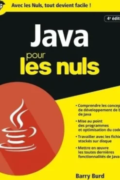 Java pour les nuls. 4e édition, Barry Burd
