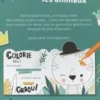 Je colorie mes amis les animaux. Avec gommettes géantes, Hemma