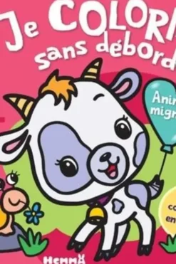 Je colorie sans déborder Animaux mignons, Nadine Piette