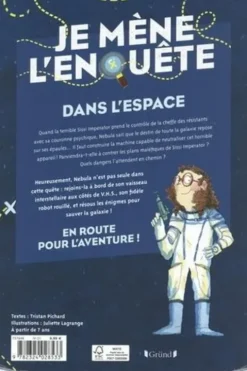 Je mène l'enquête dans l'espace, Tristan Pichard