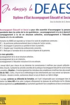 Je réussis le DEAES, Diplôme d'Etat Accompagnant Educatif et Social. DF1 à DF4 + les 3 spécialités - Le tout-en-un, Edition 2021-2022, Guillaume Demont