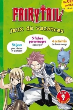 Jeux de vacances Fairy Tail. Du CE1 au CE2, Marion Fallot