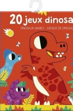 20 jeux dinosaures. Avec 1 feutre effaçable, Pintachan
