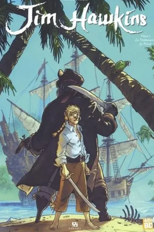 Jim Hawkins Tome 1 : Le Testament de Flint. 48h de la BD 2022, Edition limitée, Sébastien Vastra