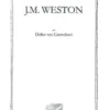 J.M. Weston, Didier Van Cauwelaert