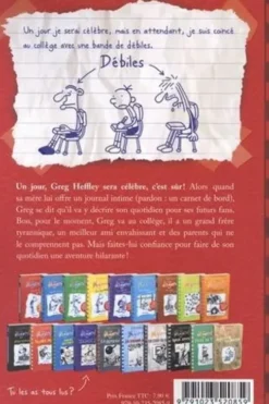 Journal d'un dégonflé Tome 1 : Carnet de bord de Greg Heffley, Jeff Kinney