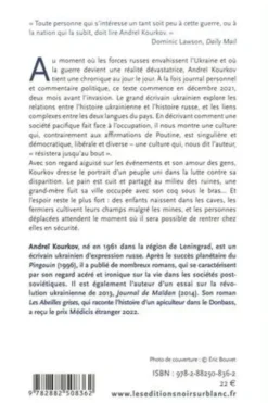 Journal d'une invasion, Andreï Kourkov