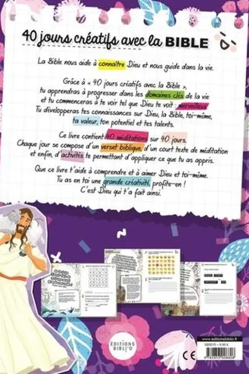 40 jours créatifs avec la Bible, Bibli o Editions