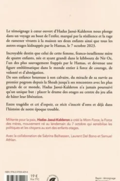 52 jours sans eux. Israël, 7 octobre 2023, le témoignage d'une mère d'otages, Hadas Jaoui-Kalderon