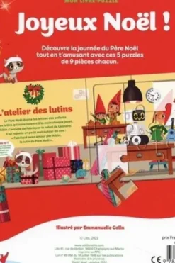 Joyeux Noël ! 5 puzzle 9 pièces, Lito