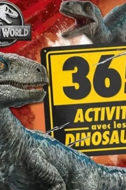 Jurassic World. 365 activités avec les dinosaures, Stéphanie Go