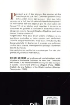Jusqu'à la fin des temps. Notre destin dans l'univers, Brian Greene