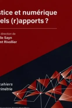 Justice et numérique. Quels (r)apports ?, Isabelle Sayn