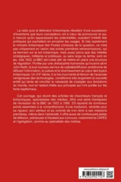 La BBC et le service public de l'audiovisuel, 1922-1995, Georges Fournier