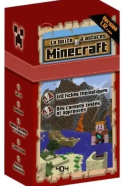 La boîte à astuces Minecraft. 120 fiches thématiques, Stéphane Pilet