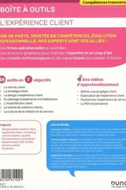 La boîte à outils de l'expérience client. 2e édition, Laurence Chabry
