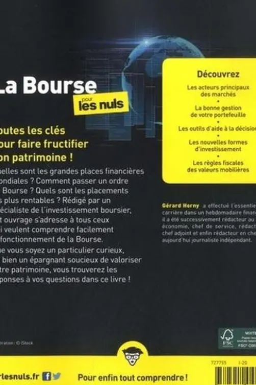 La bourse pour les nuls, Gérard Horny