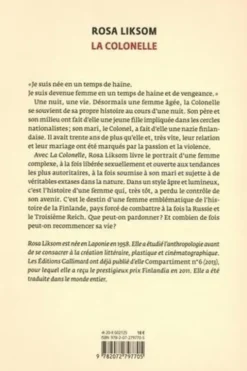 La colonelle, Rosa Liksom