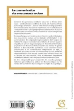 La communication des mouvements sociaux. Pratiques militantes et stratégies médiatiques, Benjamin Ferron