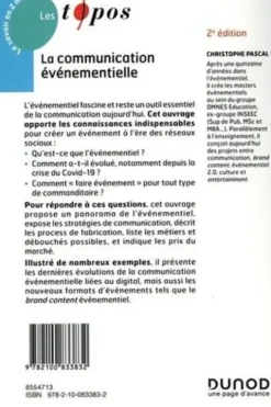 La communication événementielle. 2e édition, Christophe Pascal