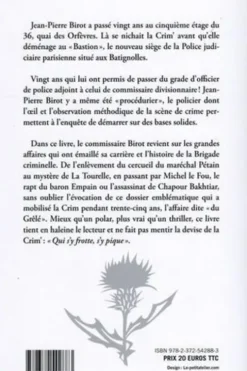 La crim, qui s'y frotte, s'y pique !, Jean-Pierre Birot