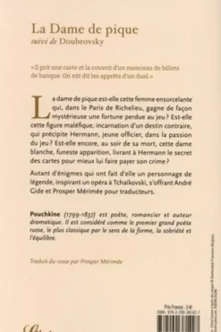La Dame de pique. Suivi de Doubrovsky, Edition collector, Alexandre Pouchkine