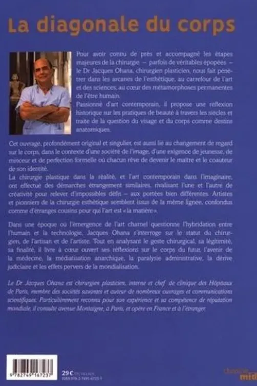 La diagonale du corps. De l'anatomie au destin, Jacques Ohana