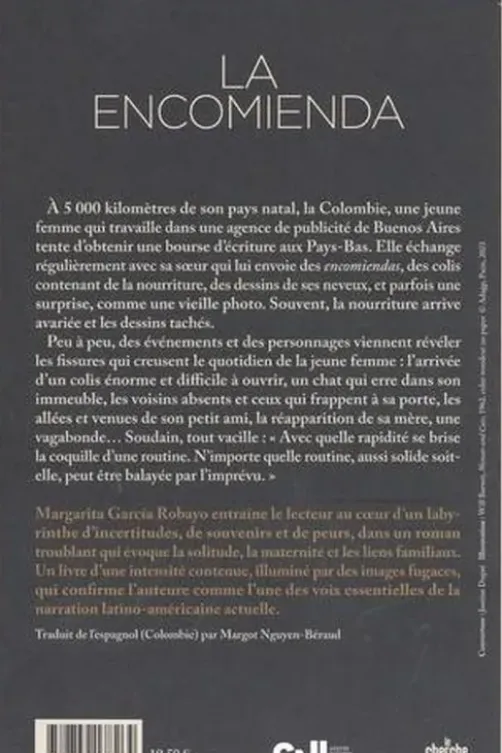 La encomienda, Margarita Garcia Robayo