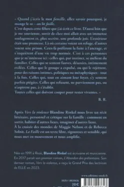 La faille, Blandine Rinkel