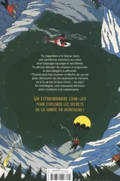 La fantastique aventure des montagnes gelées. Fais tourner la flèche qui décidera de ton destin, Emily Hawkins