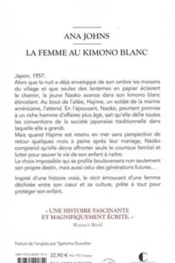 La femme au kimono blanc, Ana Johns