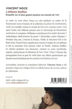 L'affaire Ruffini. Enquête sur le plus grand mystère du monde de l'art, Vincent Noce