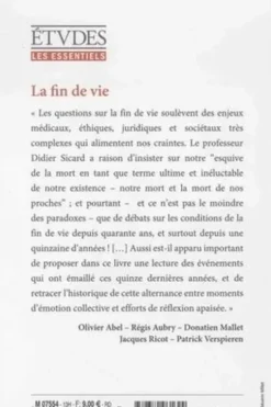 La fin de vie, Olivier Abel