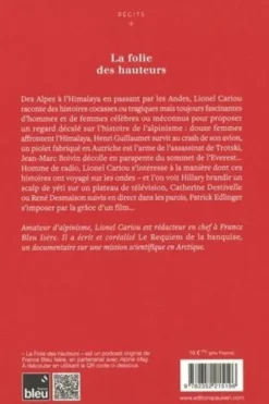 La folie des hauteurs, Lionel Cariou