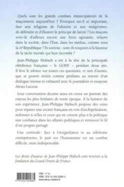 La fraternité est un combat. Un Grand-Maître témoigne, Jean-Philippe Hubsch