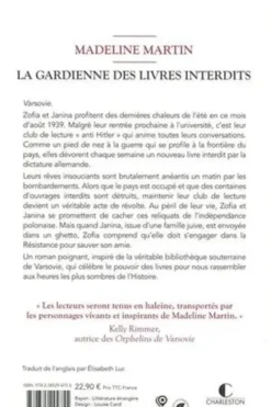 La gardienne des livres interdits, Madeline Martin