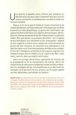 La guerre de l'information. Les Etats à la conquête de nos esprits, David Colon