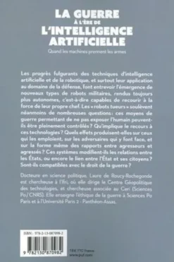 La guerre à l'ère de l'intelligence artificielle. Quand les machines prennent les armes, Laure de Roucy-Rochegonde