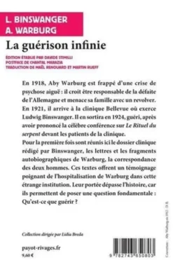 La guérison infinie. Histoire clinique d'Aby Warburg, Ludwig Binswanger