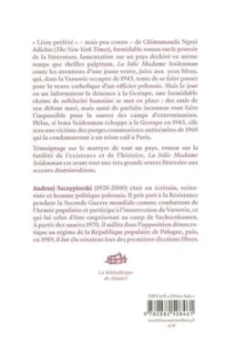 La jolie Madame Seidenman, Andrzej Szczypiorski