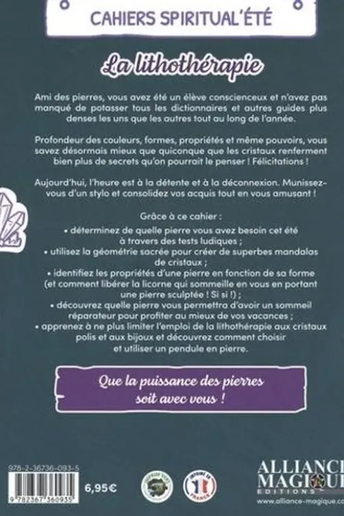 La lithothérapie. Edition 2021, Amandine Forestier