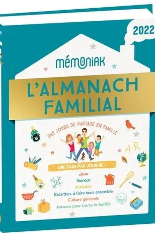 L'almanach familial. Edition 2022, Charlotte Legris