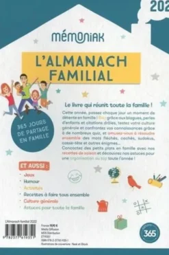 L'almanach familial. Edition 2022, Charlotte Legris