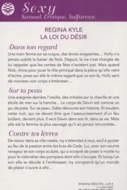La loi du désir. Dans ton regard ; Sur ta peau ;Contre tes lèvres, Regina Kyle