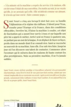 La machine à coudre. De l'Afghanistan en guerre aux défilés de Haute Couture, Sami Nouri